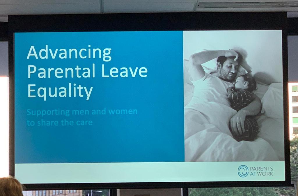 NEEOPA's tweet photo. Happening now @Deloitte with Emma Walsh @parentsatworkau, Sam Sheppard, Deloitte and Alex Laguna @Betterdads https://t.co/6QPwNMMjZc