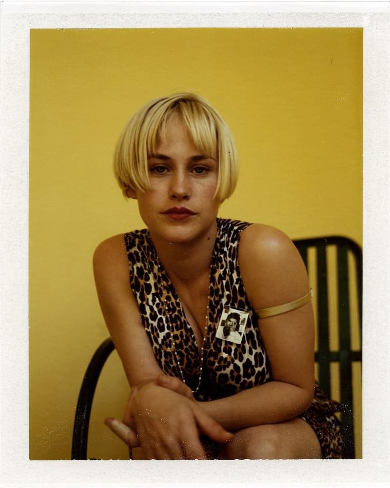Happy birthday Patricia Arquette! Polaroid by Dewey Nicks taken in between takes on the set of True Romance. 