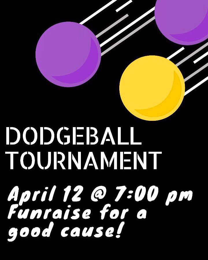 CCHSStudCo's tweet photo. Don’t dodge this opportunity and sign up with your friends! Sign up sheets are on the bulletin board. Money donated at this fun fundraiser will go towards automatic doors for Anna Wiers to easily use. 😊💜 https://t.co/gqIqEXgKf5