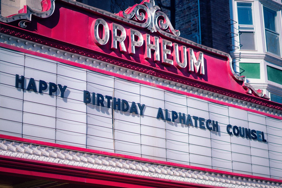 AlphaTech1's tweet image. AlphaTech is celebrating 10 years working with emerging technology companies. #funride #Madison #Chicago #lawfirm #coolbeans