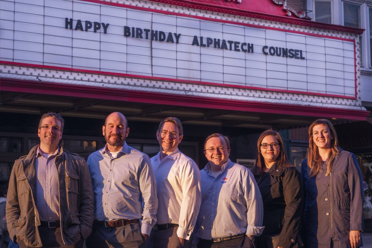 AlphaTech1's tweet image. AlphaTech is celebrating 10 years working with emerging technology companies. #funride #Madison #Chicago #lawfirm #coolbeans