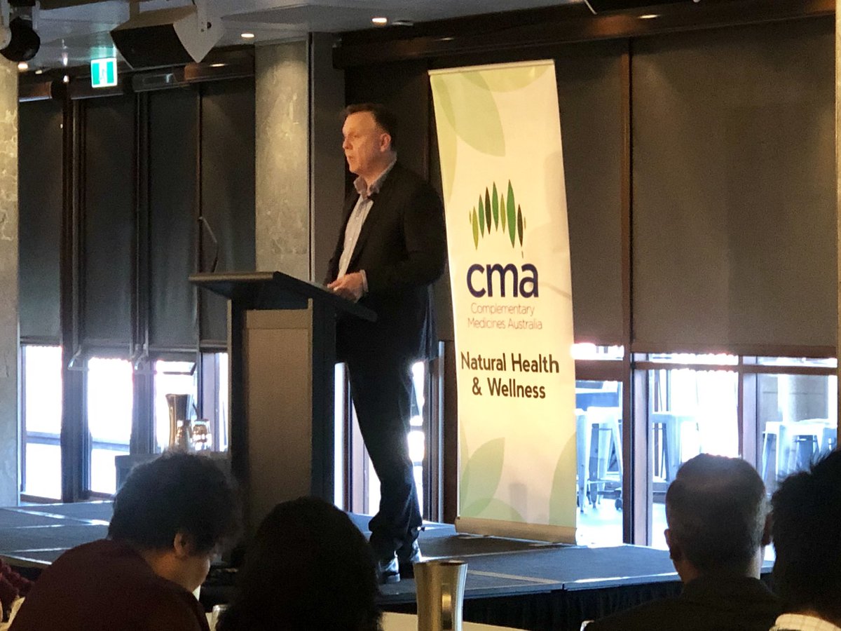 #CMAInnovationSeminar “We think of innovation as being centric to new product development, this year we are taking a broader approach to innovation that involves a whole of business strategy.” Paul Mannion - CMA Board President &amp; Director of Product Innovation, Blackmores.