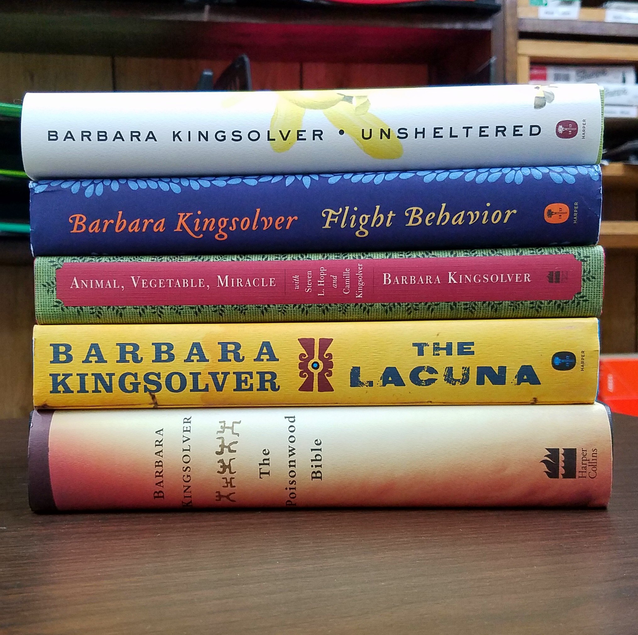 Happy Birthday to Barbara Kingsolver!   