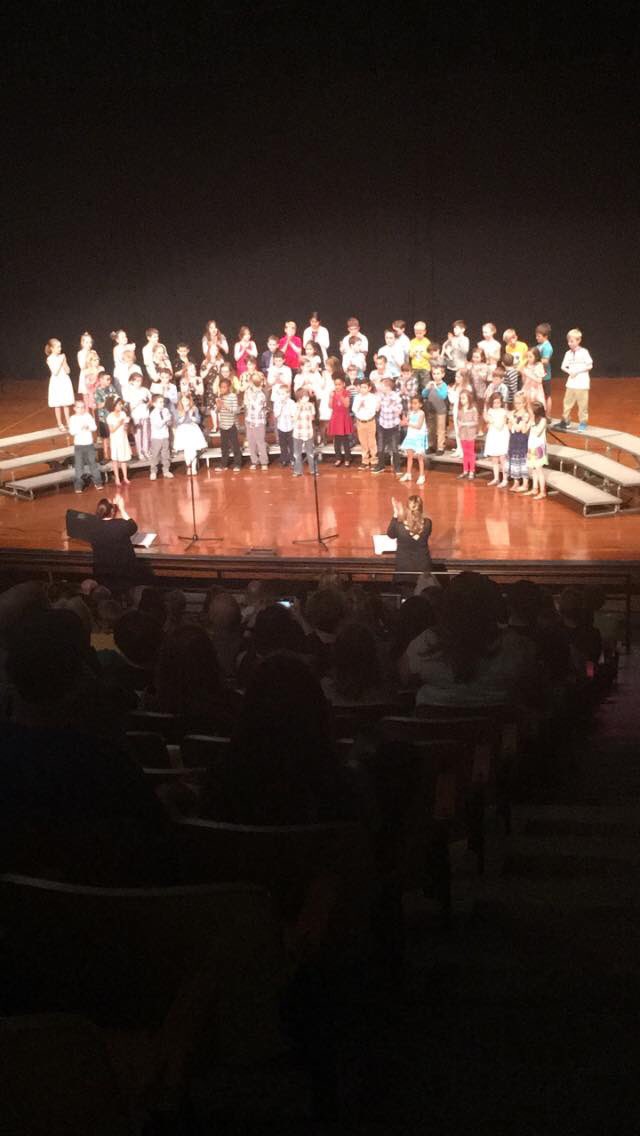 Thank you <a href="/FranklinBolts/">Franklin Middle School</a> for allowing us to sing on your stage! #weareCRCSD