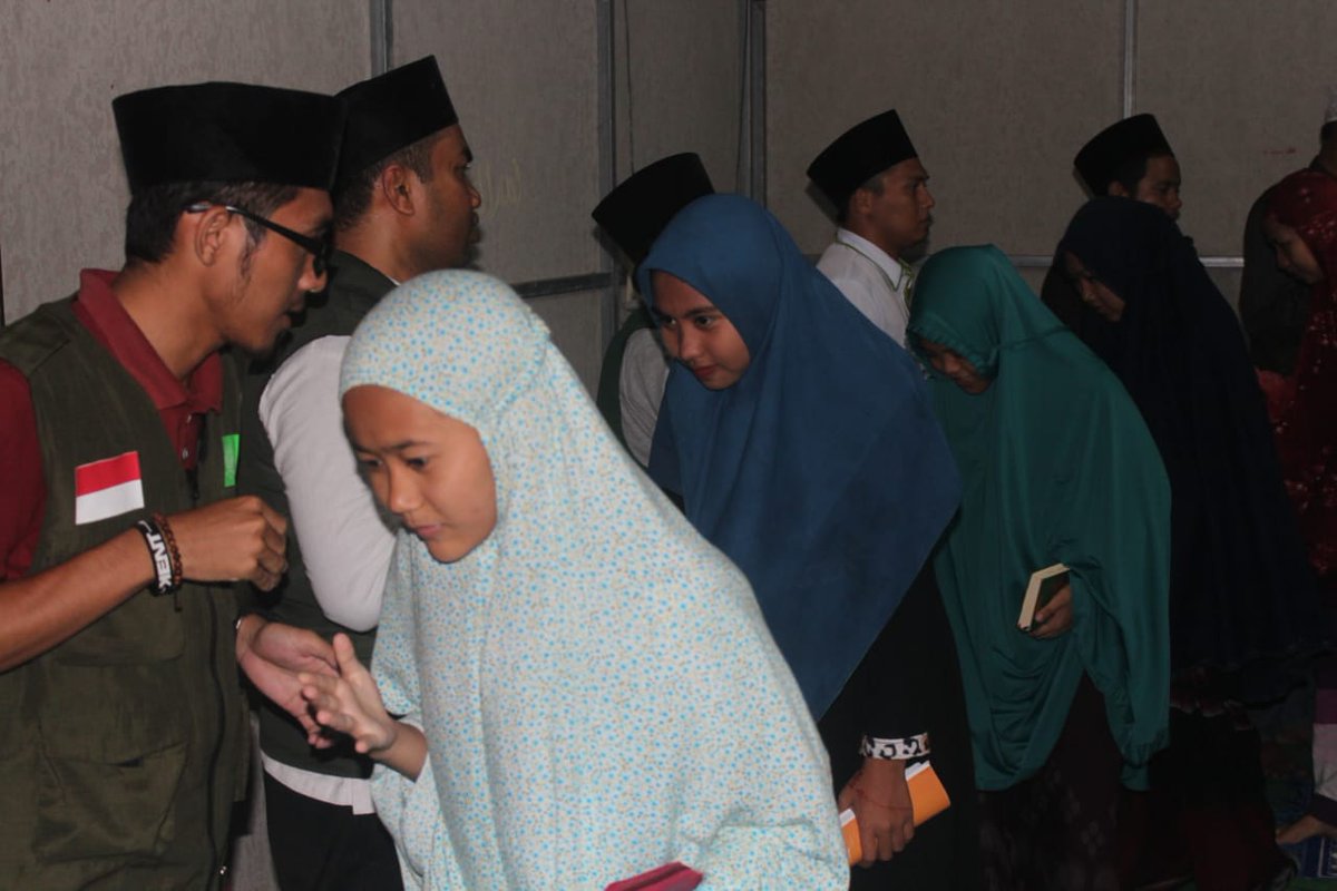 Acara Perpisahan sekaligus penarikan relawan guru ngaji NU PEDULI Lombok di 5 Lokasi di Lombok Barat