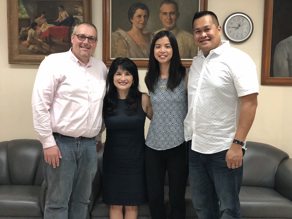 MsTrangTruong's tweet photo. YMCA Philippines Coalition field visit is happening! The group visited National Federation Office of YMCA of Philippines and then will be working w/ San Pablo City YMCA &amp; Albay YMCA. The Coalition is made up of @WapakY @AnnArborYMCA @FirstCoastYMCA @ymcali #YforAll #YWorldService https://t.co/1LYqndU2mD