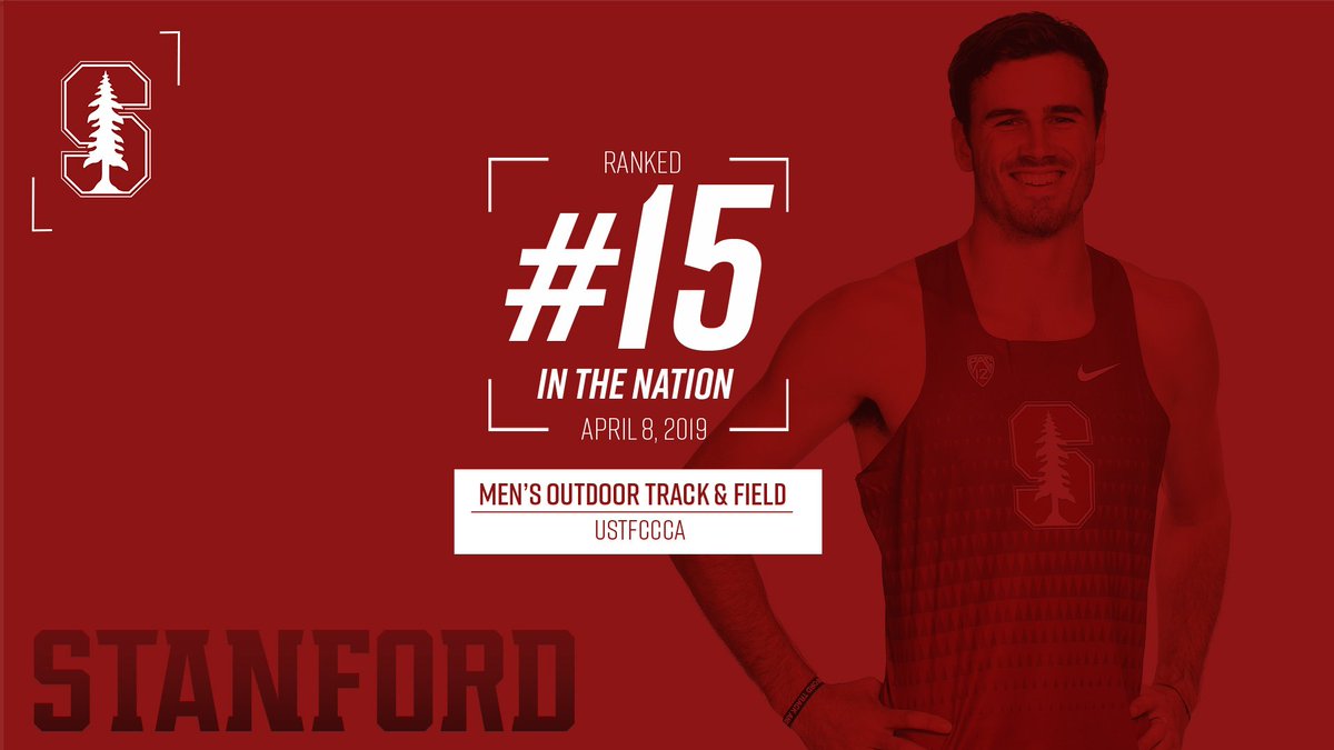 StanfordXCTF's tweet photo. Cardinal men's up 📈 four spots from last week to No. 15 in the @USTFCCCA rankings ... #GoStanford 🌲 https://t.co/LtngWNFZ2S