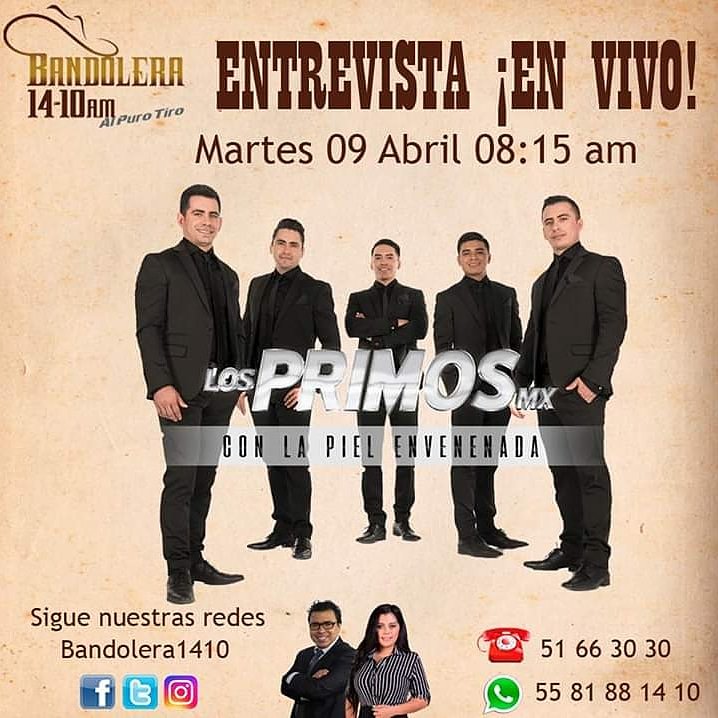 Bandolera 1410 AM tweet media