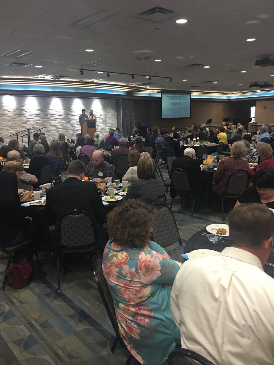 theBrianRodgers's tweet photo. Two Bishop Ryan seniors spoke at the ND Right to Life banquet about their experience at this year’s March for Life. So proud of their witness as well as all of those associated with Bishop Ryan and the commitment to the fight for life. #lionproud #BishopRyan https://t.co/B3p1MuuX0C