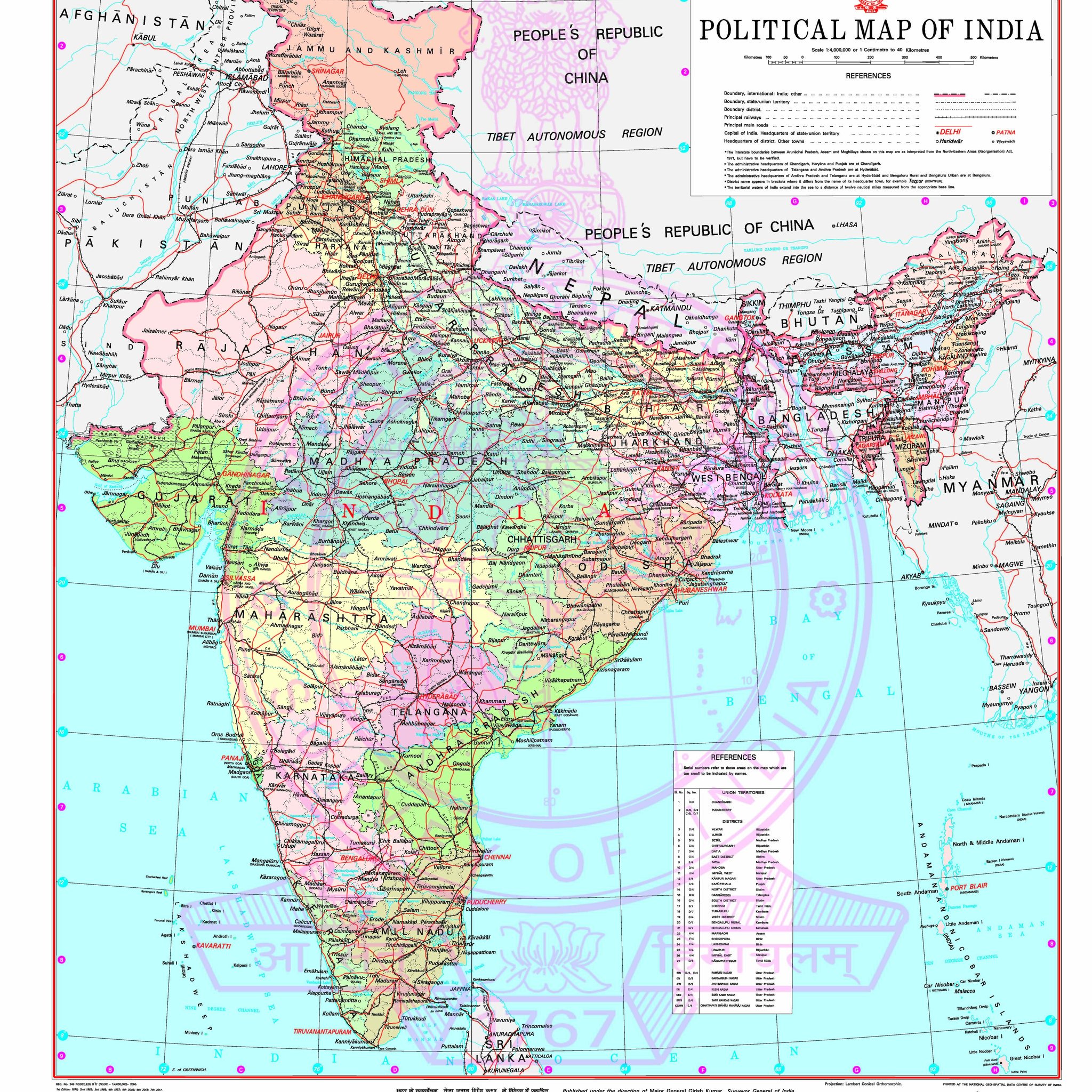 The Real Map Of India Dinesh O Bareja🇮🇳 On Twitter: "The Map Of India .. In Its Full Glory.  This Is The Real Map And How It Should Be. #Knowyourboundary All Ye Map  Violators. It Is A