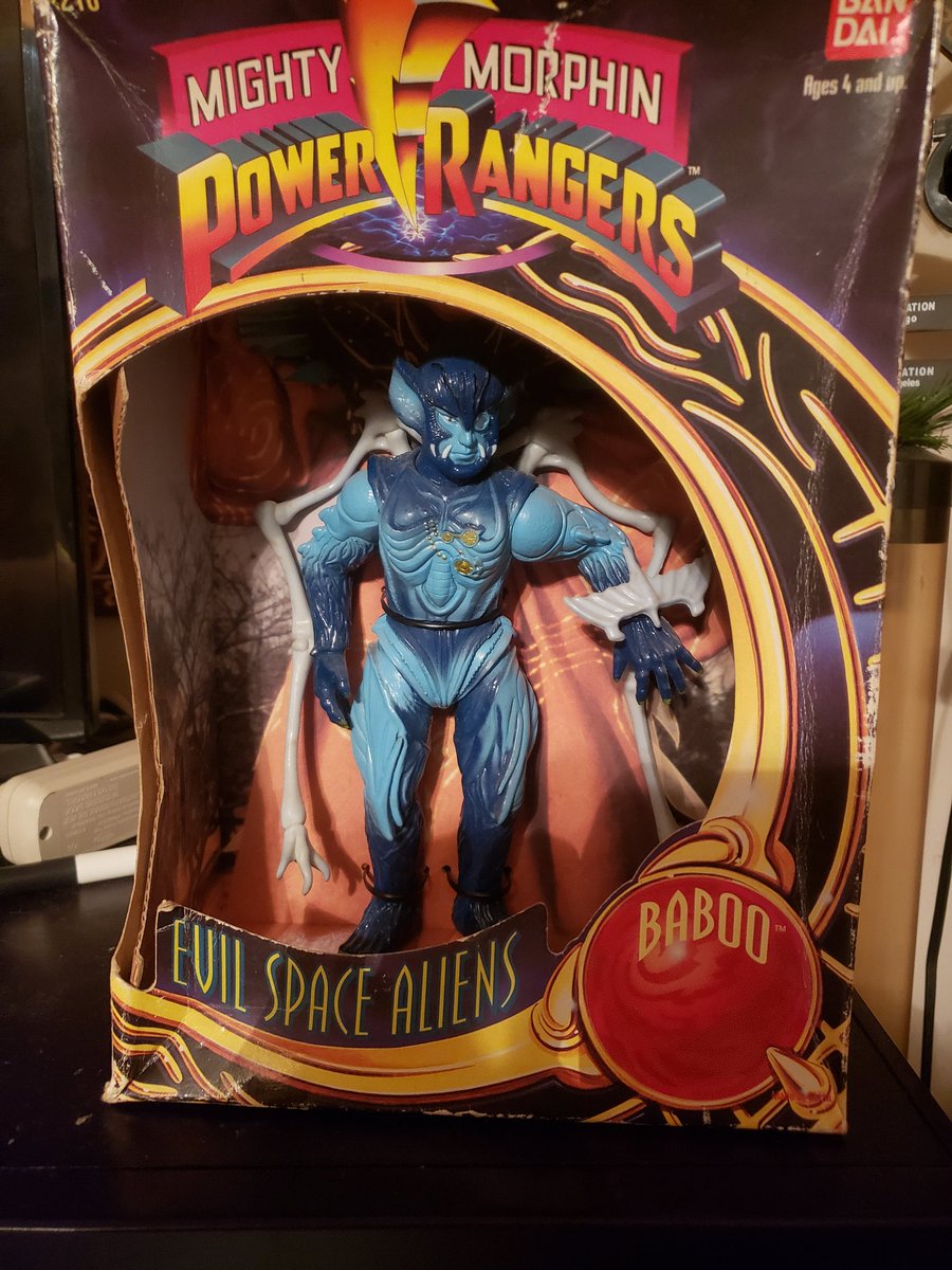 BabooReal's tweet photo. Nothing beats an original, even if it is getting a little long in the tooth. #baboo, #PowerMorphiconExpress #monstersneedlovetoo https://t.co/y0LI2RkdhL