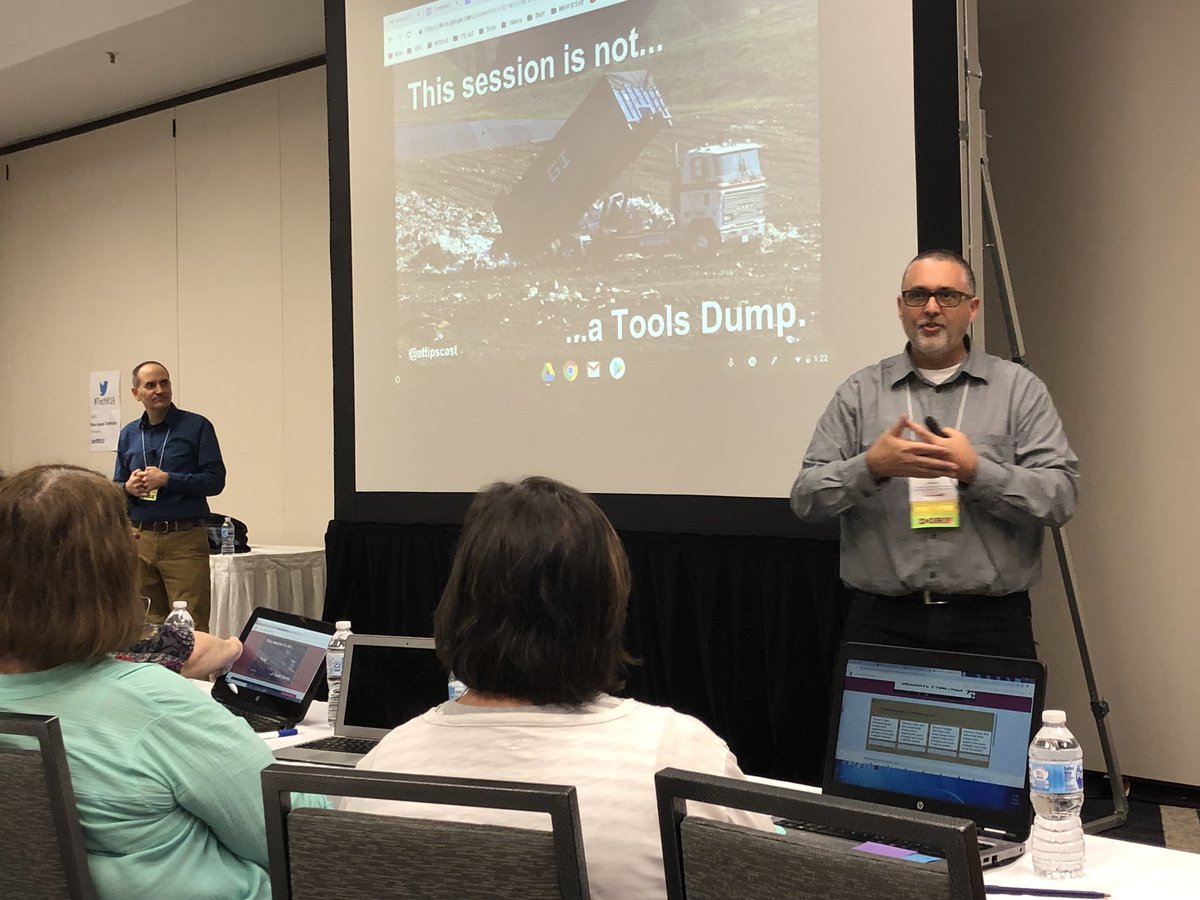 TeachJackson72's tweet photo. TechKnowledgy 2019 Conference #techk19 https://t.co/1SY4eb39sX