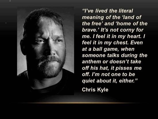 Happy birthday Chris Kyle. A true American hero! 