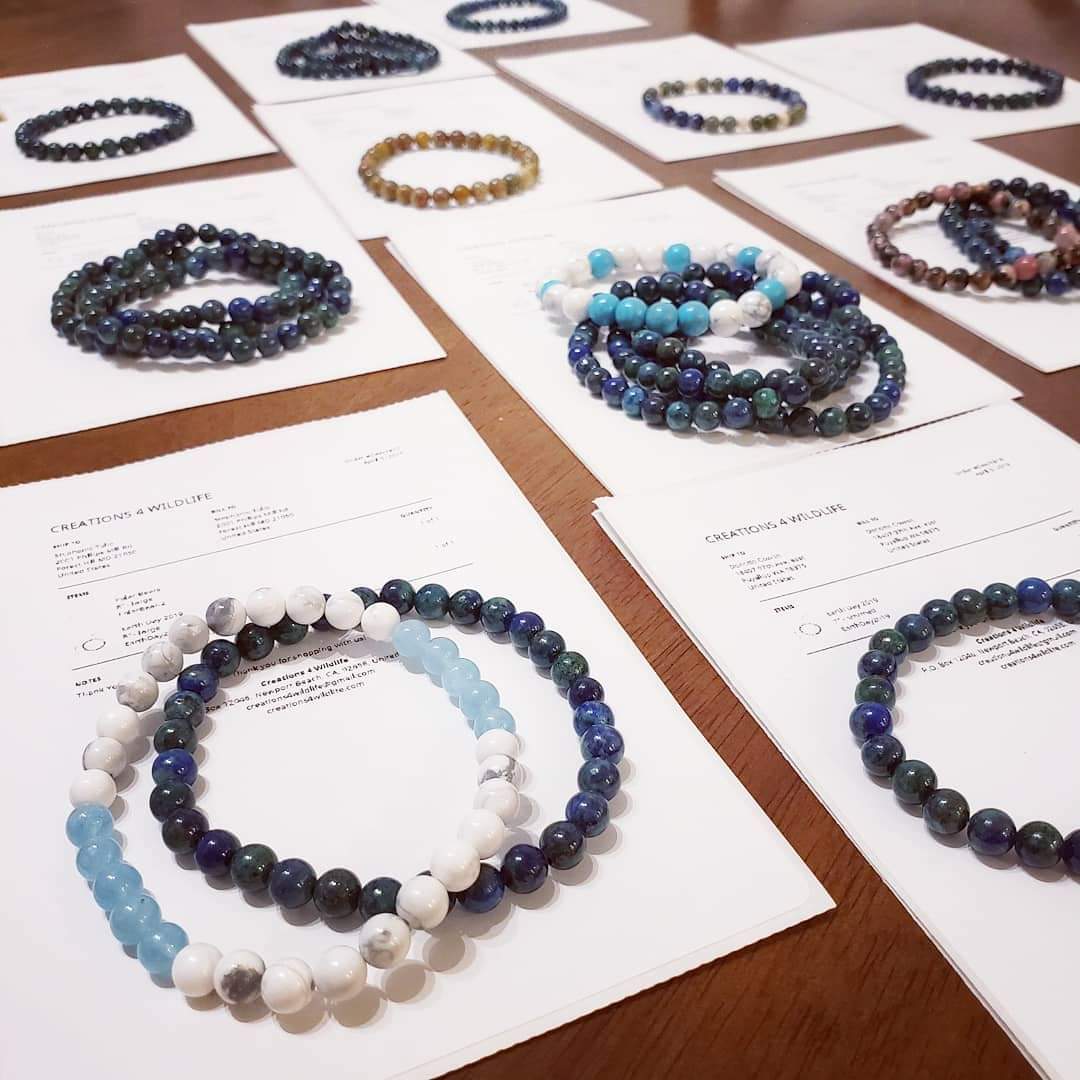 create4wild's tweet photo. Lots of limited edition Earth Day 2019 bracelets went out this weekend. We have about 25 left. Our Earth Day bracelet helps support the global work being done by our friends at @wildnetorg✌🏼❤🌎 
https://t.co/X6tXqs2oOk https://t.co/0xFRCKNsgQ