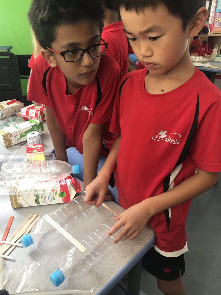 Yesterday was day 1 of #KEInnovates ! We started in on our boats- Critically choosing materials based on their buoyancy and if they were waterproof. Other requirements are that it must carry a load and be able to propel through water. More to come!