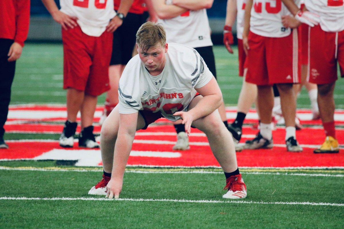 Johnnies_Video's tweet photo. ‼️Always putting in that work‼️
.
.
#SJUFootball #SJUVideo #springball2k19 https://t.co/R8bfpqVtDM