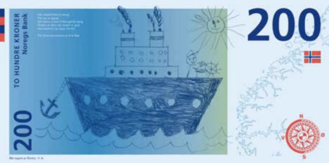 ノルウェーの紙幣デザインボツ紹介！かわいい♪