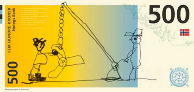 ノルウェーの紙幣デザインボツ紹介！かわいい♪