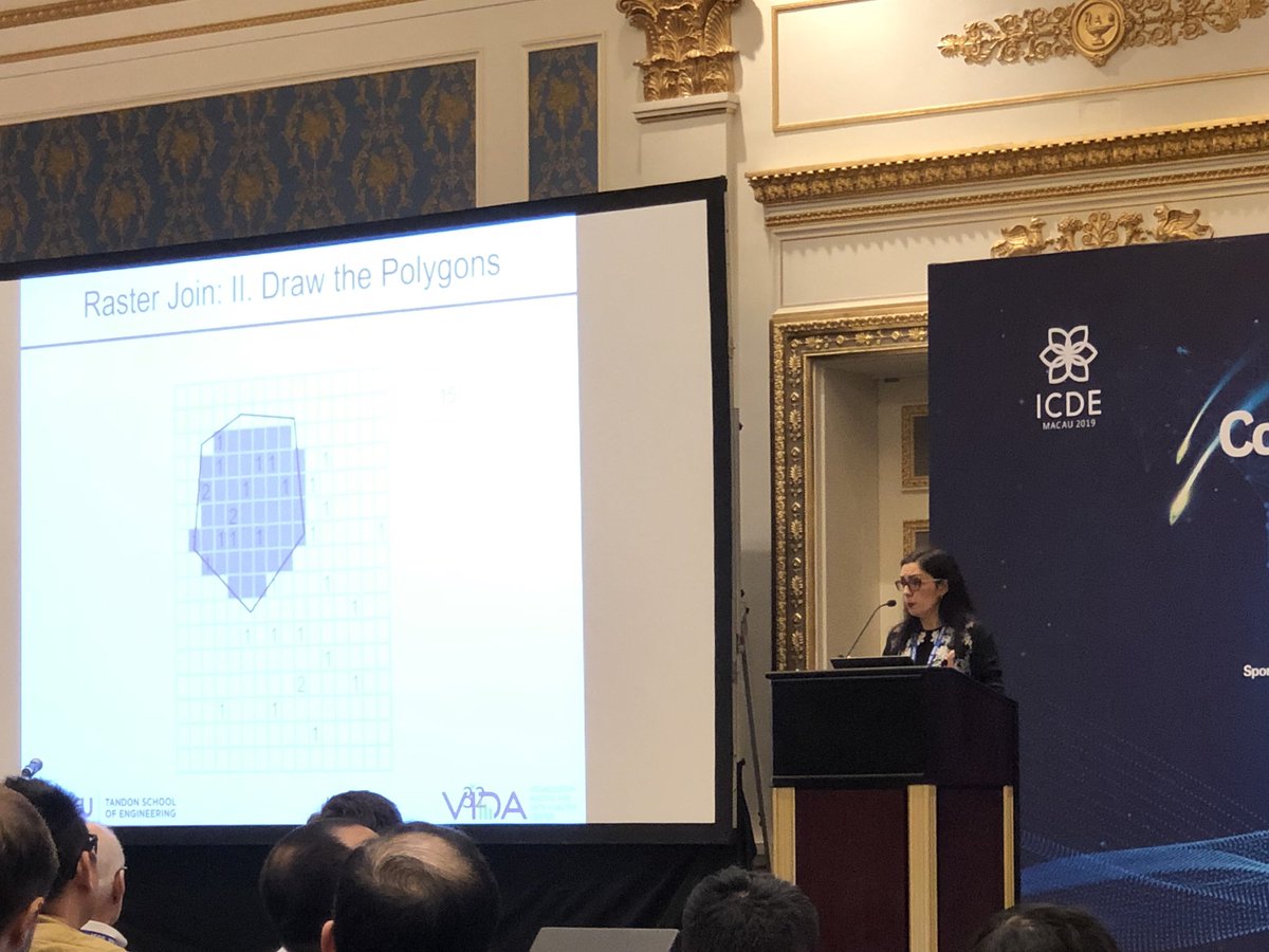 In her excellent opening keynote at the <a href="/icdeconf/">IEEE ICDE Conference</a> this morning,  <a href="/jfreirenet/">Juliana Freire</a> describes our collaborative work: raster joins by Eleni Tzirita <a href="/dias_EPFL/">DIAS Lab @EPFL</a>.