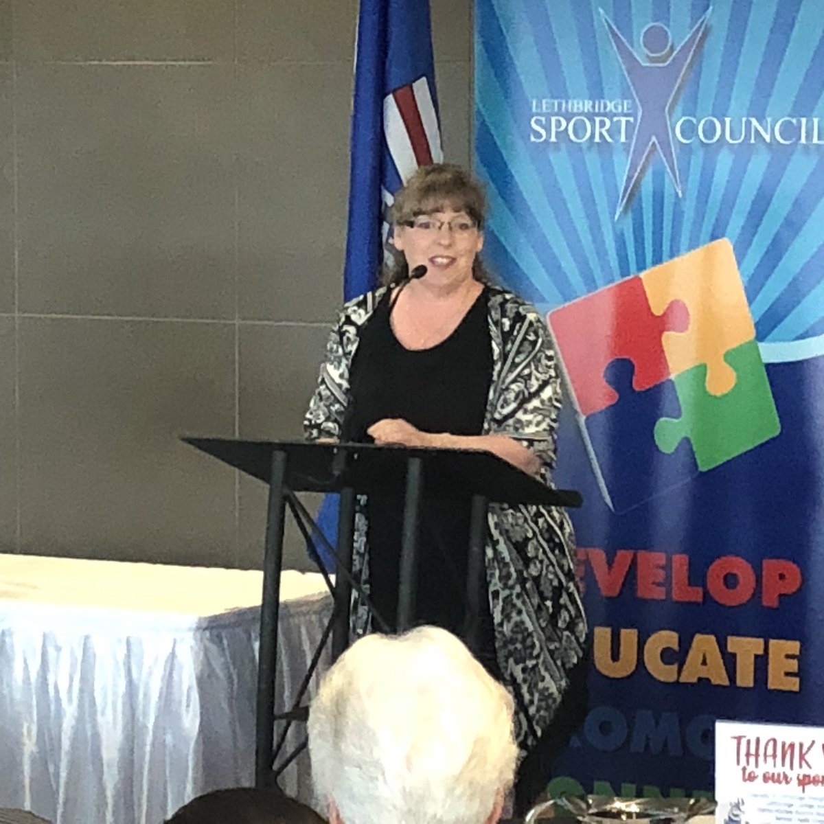 LethbridgeSport's tweet photo. Congratulations to Nicole Cooney #LSCAA Officiating Excellence Award recipient for 2018! https://t.co/71bXwgFvWH