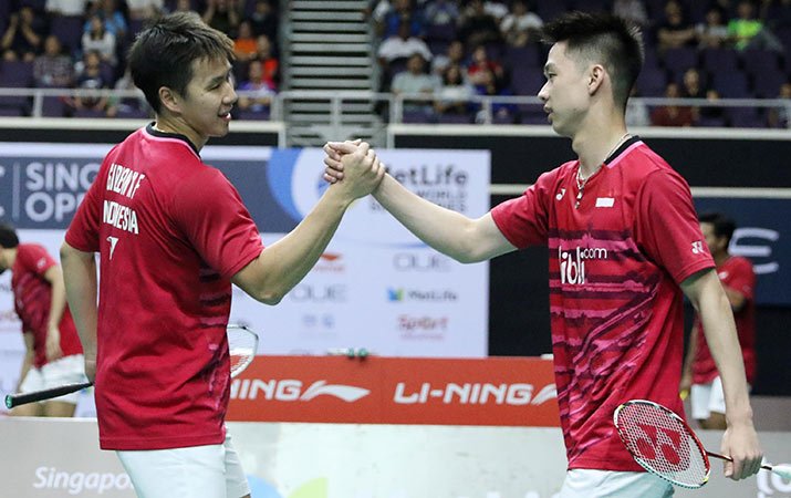 NexmediaTV's tweet photo. Saksikan kejuaraan dunia bulutangkis SINGAPORE Open 2019 di TSB 4, Jumat 12 April 2019 sampai dengan Minggu 14 April 2019 (Ch.624) #NexGuide #SingaporeOpen https://t.co/cAj35UPXYq