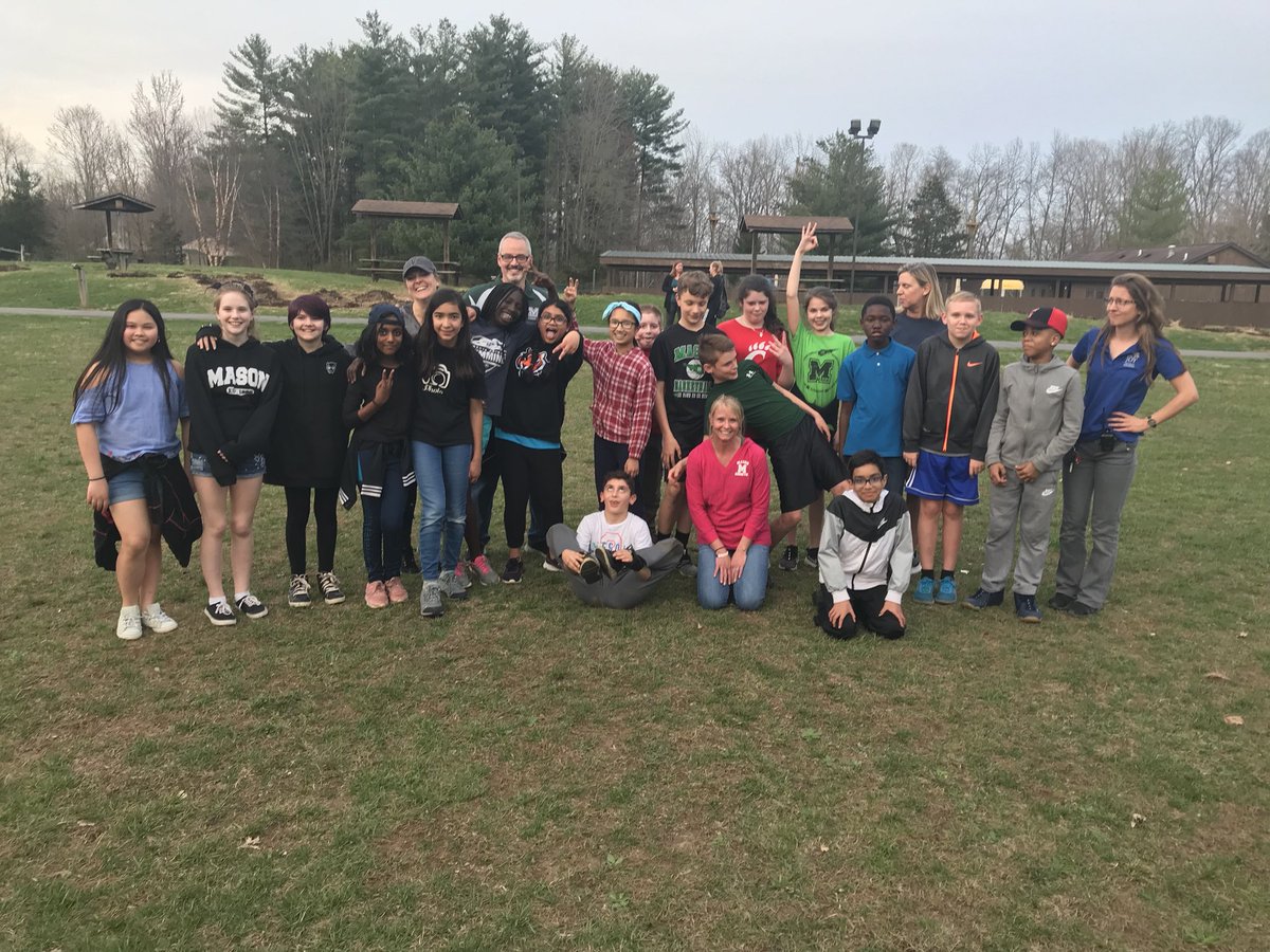 principalmesser's tweet photo. Enjoyed spending time with Team Horizon at Camp Joy tonight!  Great weather, great students, teachers and chaperones = great fun!  I learned a new version of dodge ball but I still lost - my mind said move but body did not respond.  #MasonMoments #MIStrong https://t.co/ALbkMpaQz3