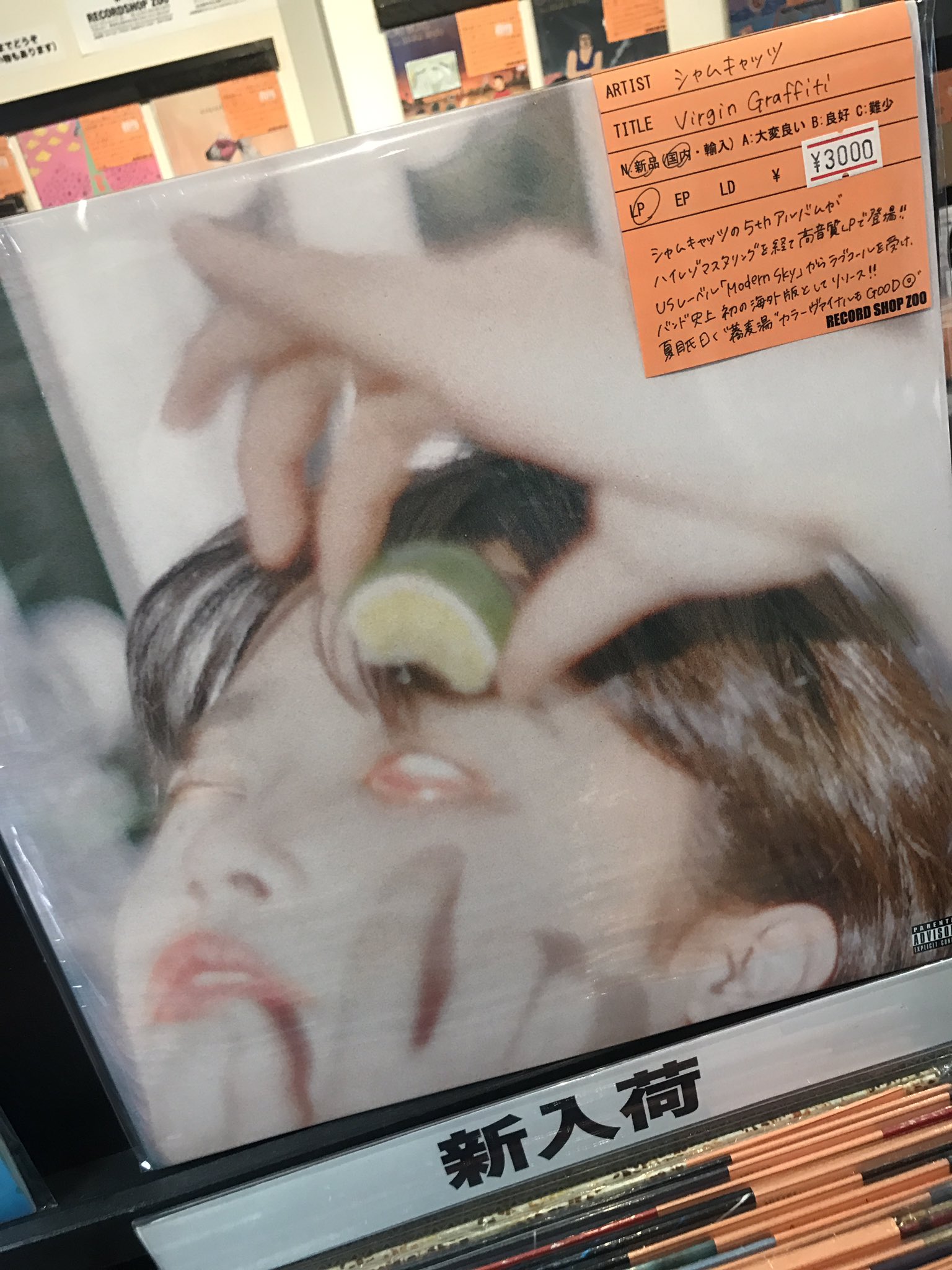 シャムキャッツ LP VIRGIN GRAFFITI - 邦楽 シャムキャッツ LP VIRGIN GRAFFITI - 邦楽