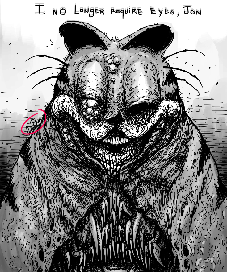 OmegaBlackArt's tweet photo. Reposting this because it blew the fuck up and people don't know I did it or think that someone else did it 🙃so I circled my signatures https://t.co/rq5DcUJjs2