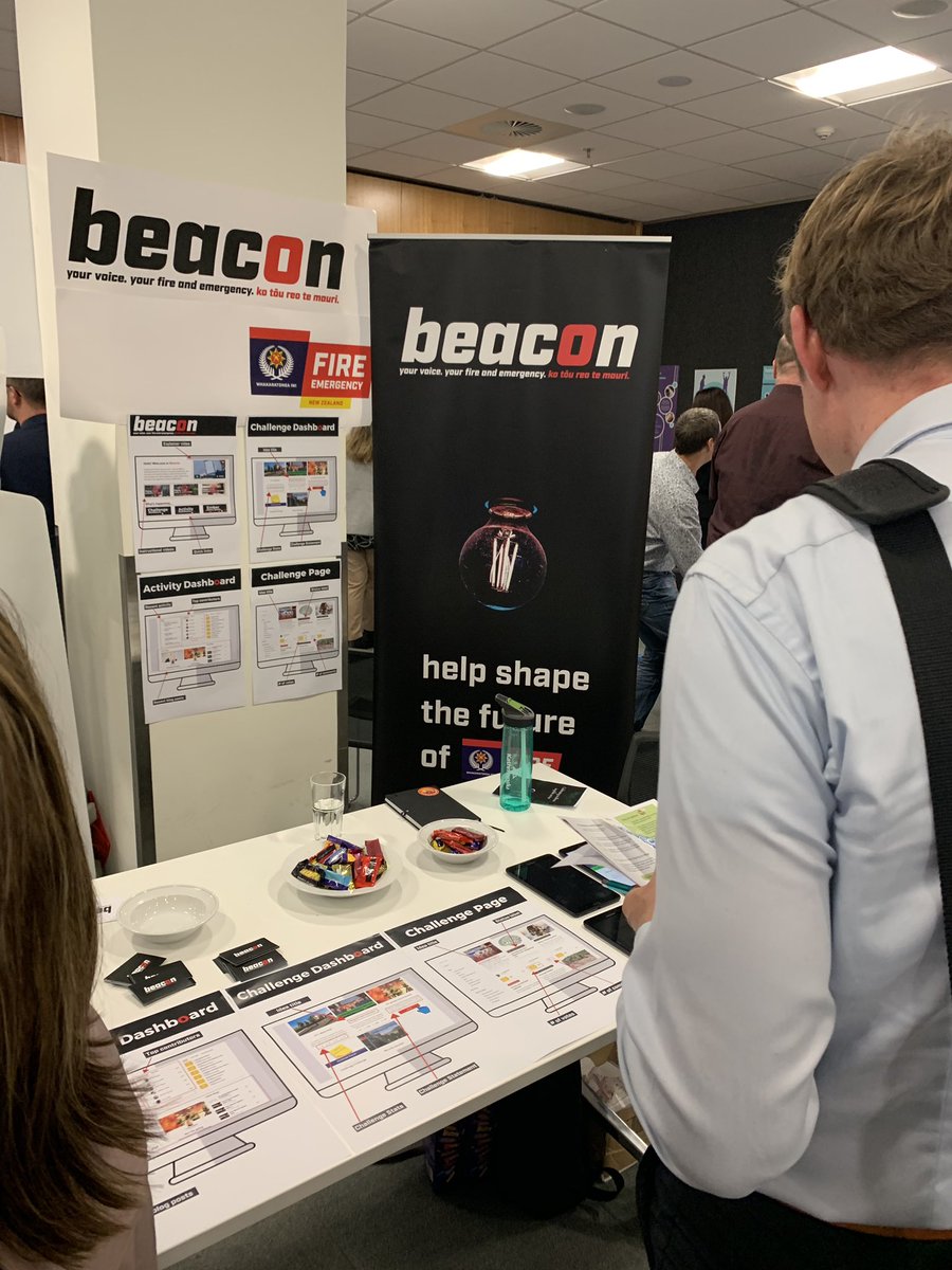 DigitalAog's tweet photo. Fire and Emergency NZ are tapping into the insights of their 14,000 staff to crowdsource ideas for their future! Their platform “Beacon” proposes a challenge, a problem or opportunity, to evoke and welcome ideas! @FireEmergencyNZ #aogshowcase #GovTech https://t.co/BVYCuoVCPf