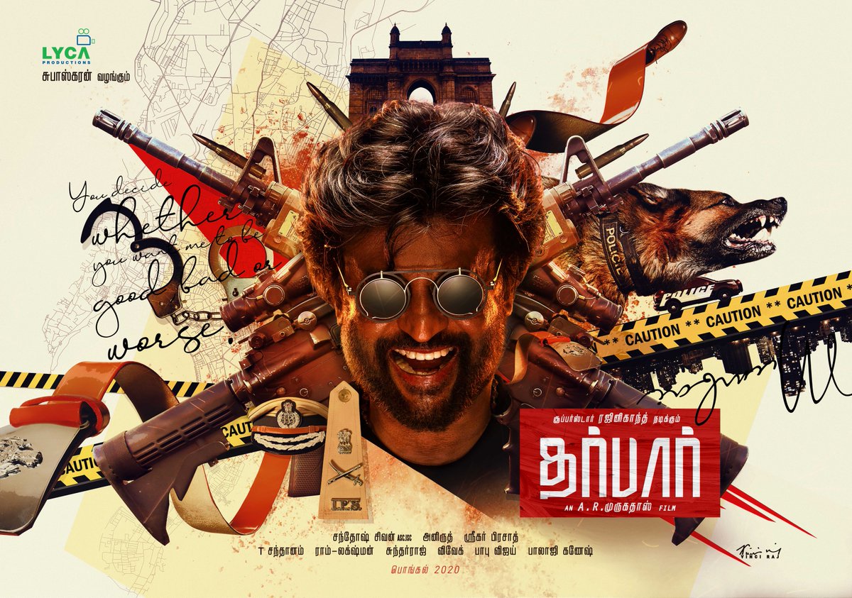 Here We Go! #Thalaivar167 #Darbar
@rajinikanth @ARMurugadoss #Nayanthara @anirudhofficial @santoshsivan @sreekar_prasad