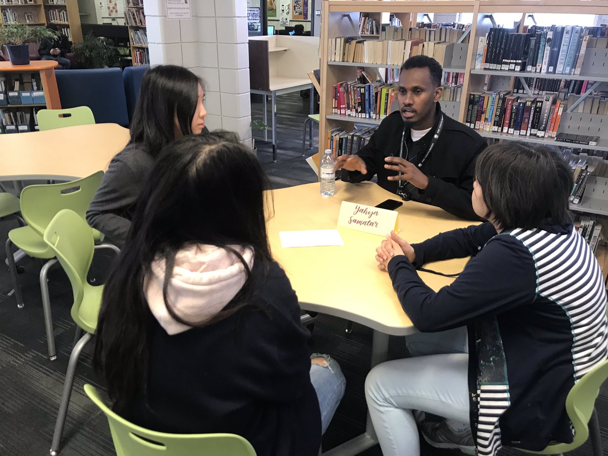 frclibrary's tweet photo. Thank you to our guests who shared their refugee stories during our Amnesty Human Library. https://t.co/A3IPaTArLd