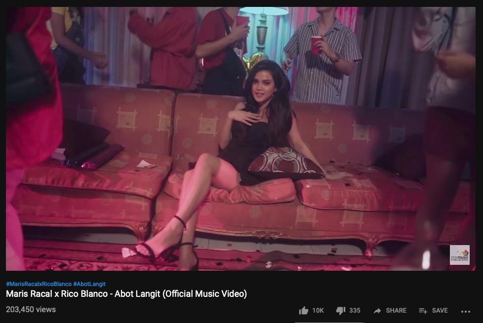 MARISCharts's tweet photo. YOUTUBE | UPDATE

Abot Langit MV (2019) - Maris Racal x Rico Blanco = 203,450 views
LINK: https://t.co/nq5zqZPcQ8

#AbotLangit  @MissMarisRacal https://t.co/tTpdL65rcN