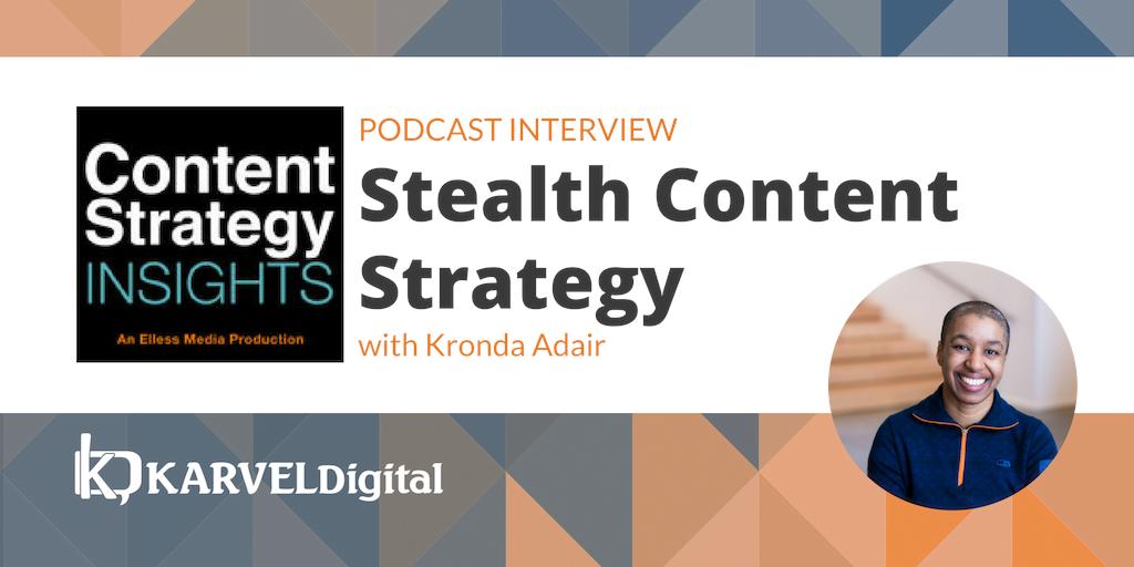 KarvelDigital's tweet photo. From the Content Strategy Insights Podcast with @LarrySwanson
Your why has to be bigger than your fears - or youโll never push through to the things you want. #ContentBootCamp #ContentMarketing
https://t.co/in85ZmCQbO https://t.co/fDkoDUQyrp