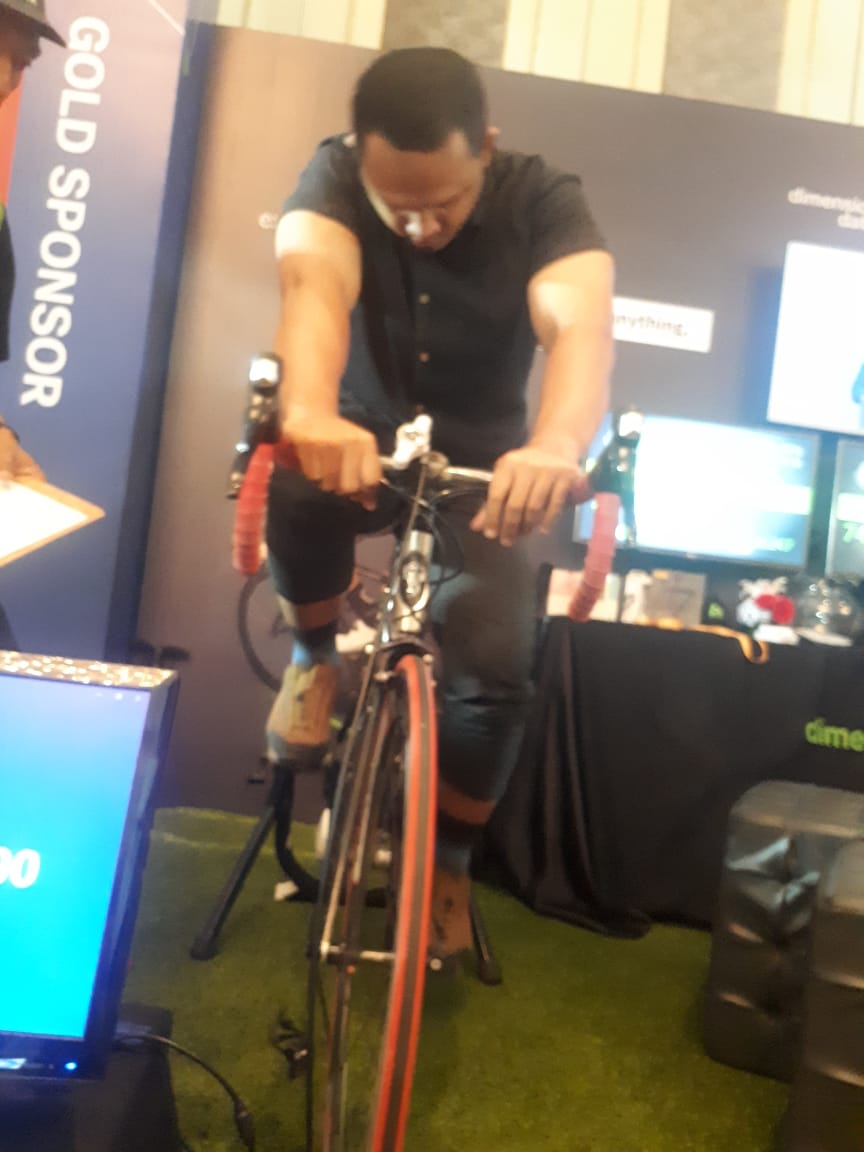 <a href="/Cisco_ID/">Cisco Indonesia</a> Bike to Work  #CiscoConnectID lumayan bakar kalori di pagi hari bersama <a href="/DimensionData/">DD</a>