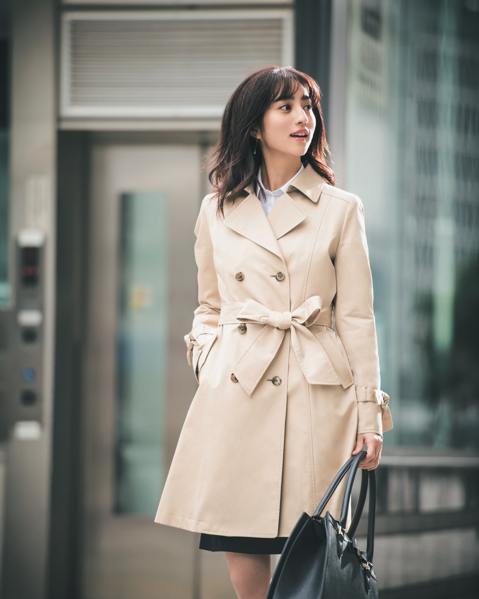 新品 Aoki CanCam コラボ トレンチコート 就活 スーツ Mサイズ