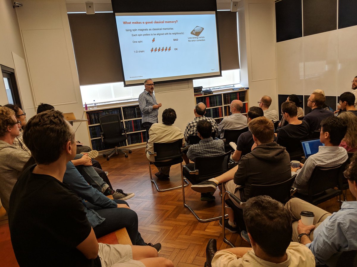 UNSW Physics - on hiatus (@unswphysics) on Twitter photo Colloquium: Quantum Memories and Schrödinger’s Cat? <a href="/BartlettQuantum/">Stephen Bartlett</a> from @ARC_EQUS <a href="/sydney_physics/">Sydney Physics</a> Colloquium: Quantum Memories and Schrödinger’s Cat? <a href="/BartlettQuantum/">Stephen Bartlett</a> from @ARC_EQUS <a href="/sydney_physics/">Sydney Physics</a>