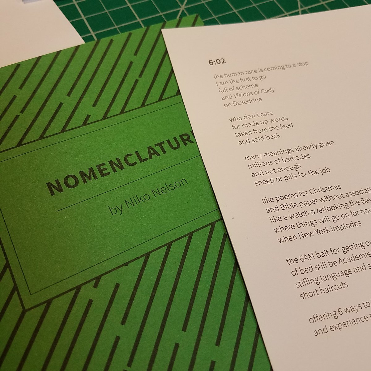 MondayNightLit's tweet image. mondaynightlit.com/?p=1340 Also new from Monday Night Press: Niko Nelson's Nomenclature. Get your poetry fix here!