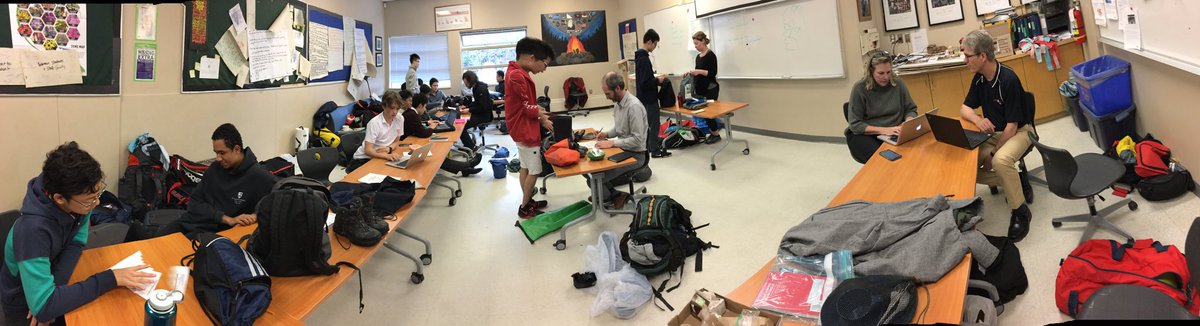 DocWeb_BC's tweet photo. @SaintsBC #Connect10 getting ready for their year-end trip #Tofino #BrokenIslands #PassingCloud https://t.co/J45Eryj6Jn