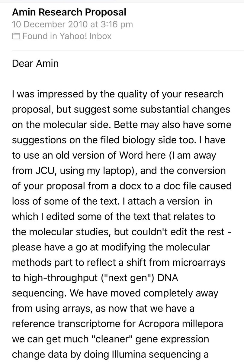AMohamed85's tweet image. 😯 that’s approx 9 years NOW! early discussions with David Miller about my PhD project @CoralCoE @jcu. At that time I wanted to study molecular biology of #corals using #microarrays! Then shifted to #illumina, #NGS and #bioinformatics! So lucky to make use of these tools!