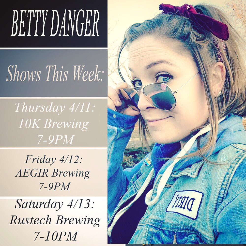@10kbrewing @AEGIRBrewCo @RustechBrewing #showtime #livemusic #brewery #local #beer #minnesota #musician #singer #songwriter #acoustic #guitar #blondie #lovewhatyoudo #rock #pop #soul #americana #country #bettydanger