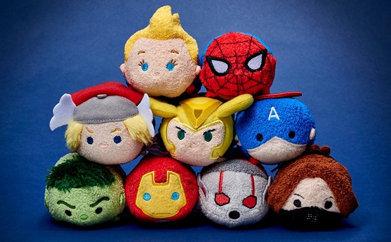 marvel tsum tsum plush list