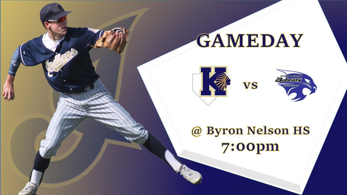 KHS_Baseball's tweet photo. ⚾️Keller Baseball Varsity Game Day⚾️
KELLER 🆚 Byron Nelson
📍Byron Nelson HS
⌚️700p
#PlayInJune https://t.co/Mn7lCvXLWO