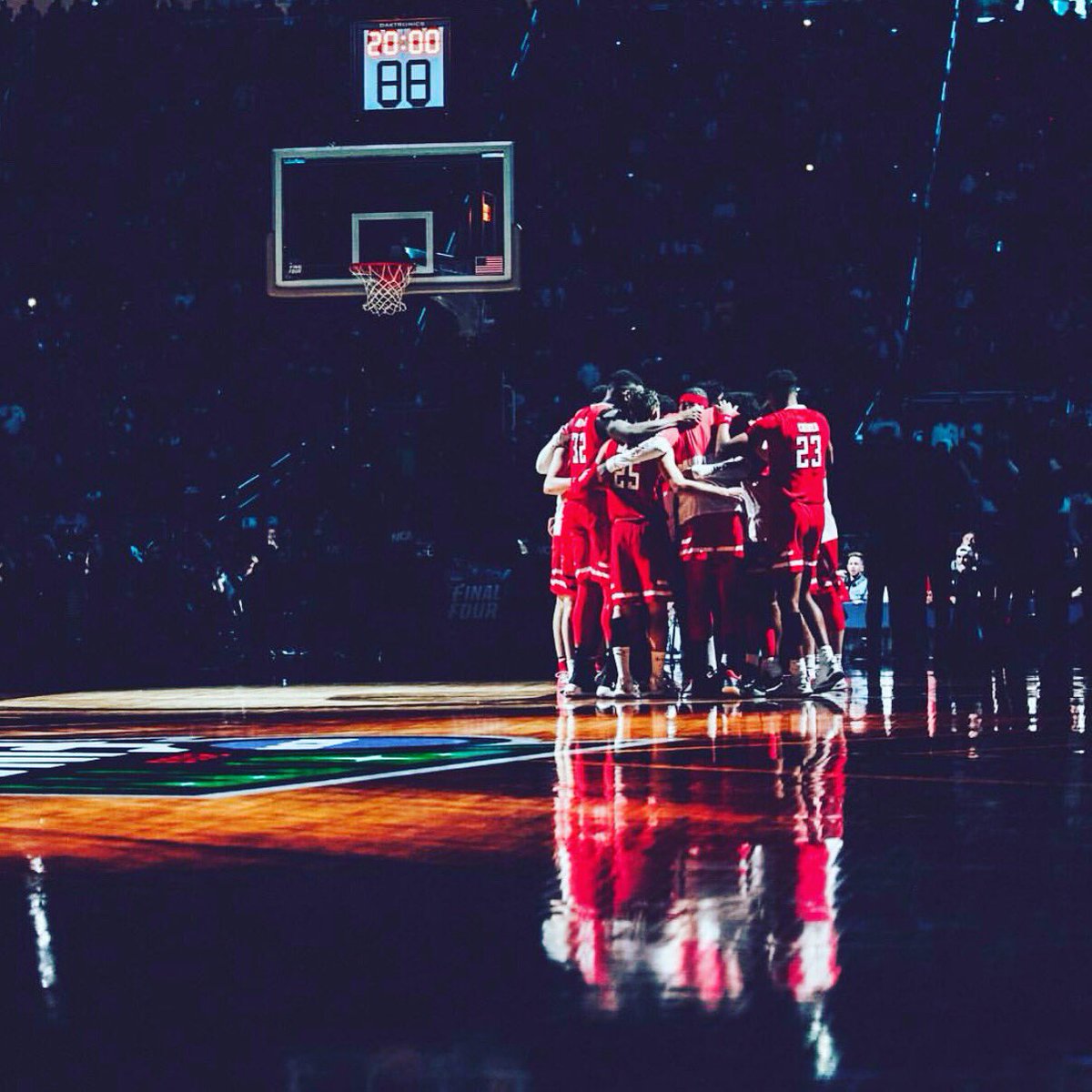 RoylmRoy's tweet photo. What a ride! We’ll be back!! Heads up guns up!!! #WreckEm #TexasTechMBB https://t.co/x0WjXPM721