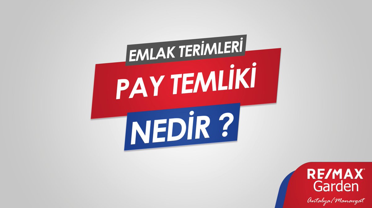Medeni Kanun’un 676. Maddesine göre miras payının devri, el birliğine sahip bir taşınmaz üzerindeki mirasçılardan birinin payını, el birliğini bozmamak koşulu ile diğer mirasçılara devretmesi için kullanılan bir terimdir.
#manavgat #remaxmanavgat #remaxgarden #remaxtürkiye
