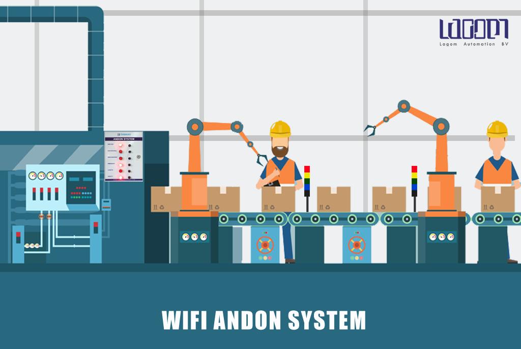 WIFI ANDON SYSTEM lagomautomation.nl #industrial #Industry40 #andonsystem #automation