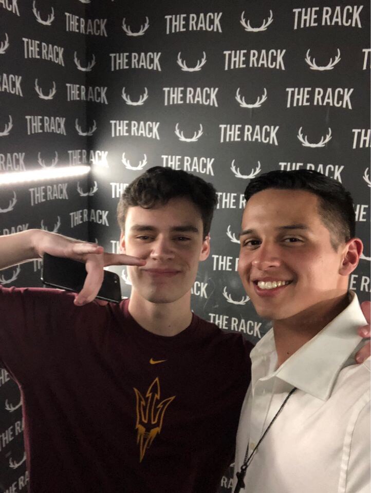 KappaSigNevada's tweet image. Happy 21st birthday to brother John Rintala. Bro’s voice does not match his height. This man beat cancer twice but still strikes out with the ladies. John’s make-a-wish was to get laid but the chemo worked instead. We love you bro hope it was great 🖤