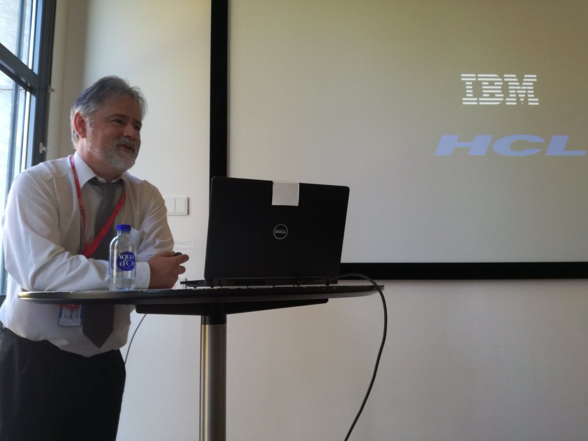hclautomation's tweet photo. @steamheaduk Dean Harrison from #HCL Lab services showcases #IBM Z Workload Scheduler new offerings in #Copenhagen

#zos #mainframe #WorkloadAutomation #Roadshow https://t.co/3XdYMeA8Dd