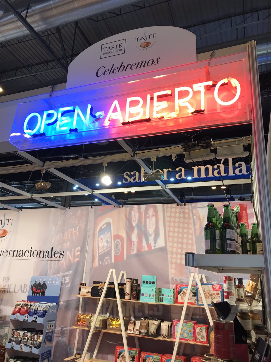 Vamos a por el segundo día en el @SalonGourmets 🤩
Os esperamos en el pabellón 8 en el stand 8F15 📍
Ven a probar degustaciones de los #mejores productos #americanos