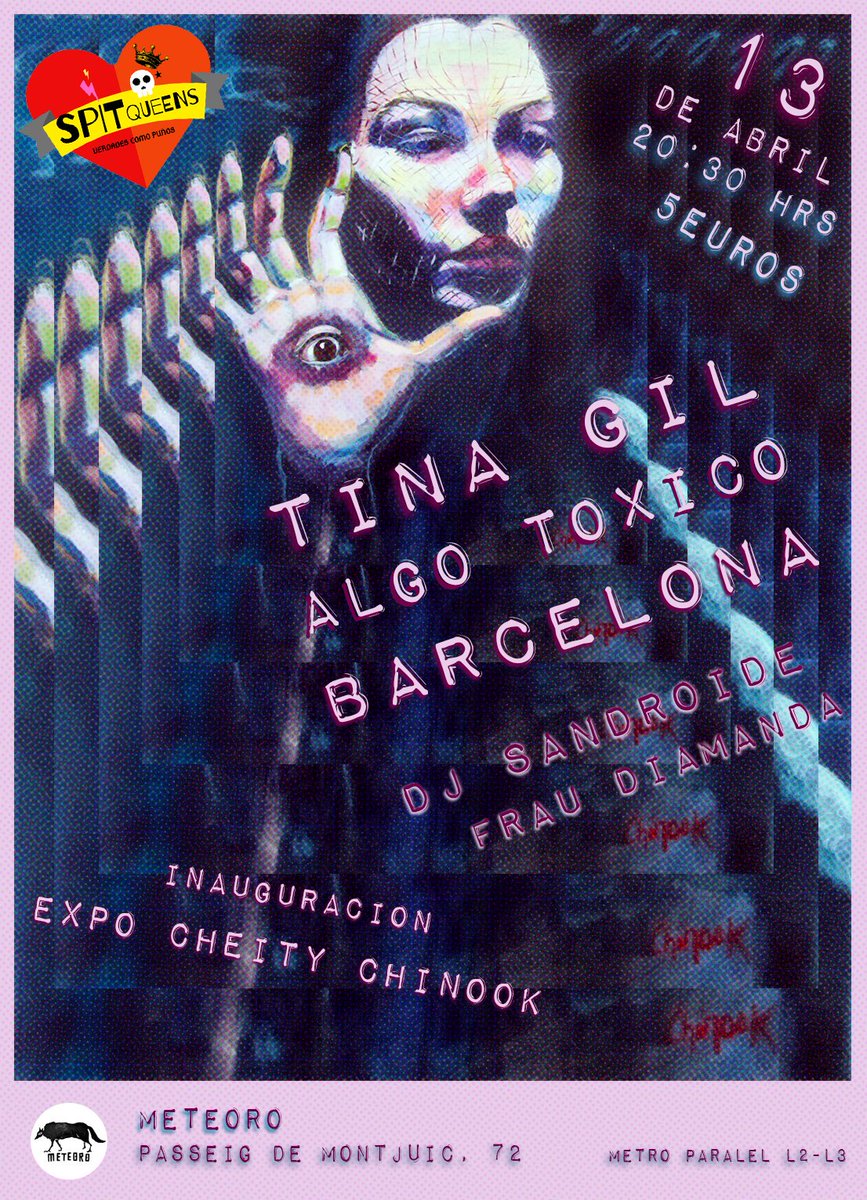 SandroideV's tweet image. #spitqueens #meteorobcn 13/4