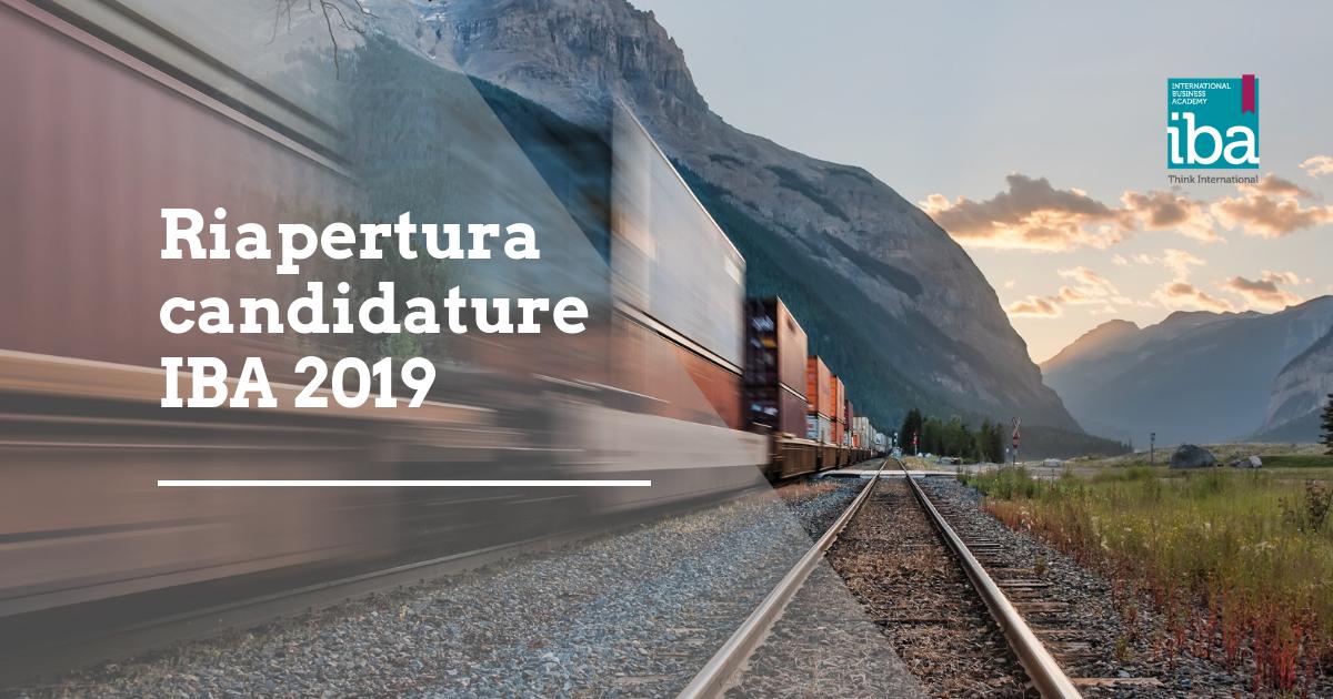 IBAITALY's tweet image. Sono riaperte le candidature al Corso IBA 2019! 
❗Deadline ore 13.00 del 15 maggio 2019.
❗Selezioni  ore 10.30 del 20 maggio 2019.
❗Avvio del Corso il 27 maggio 2019.
Link all'avviso pubblicato su sito di Ateneo al link: bit.ly/2Im3cUn

#ThinkInternational #IBAcademy